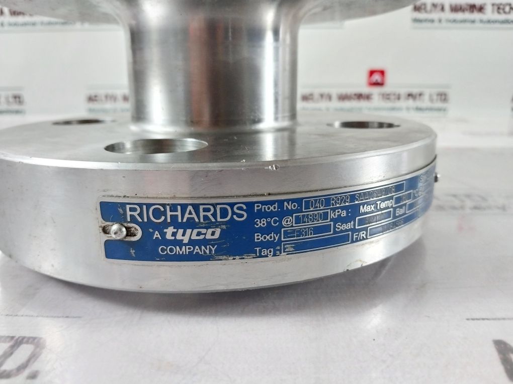 Richards 040 R929 Saa2Sa3/08 Ball Valve Dn 40