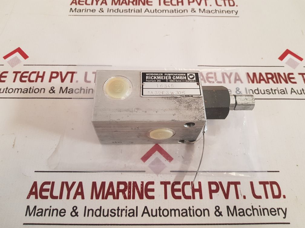 Rickmeier 1A32F3W30S Relief Valve