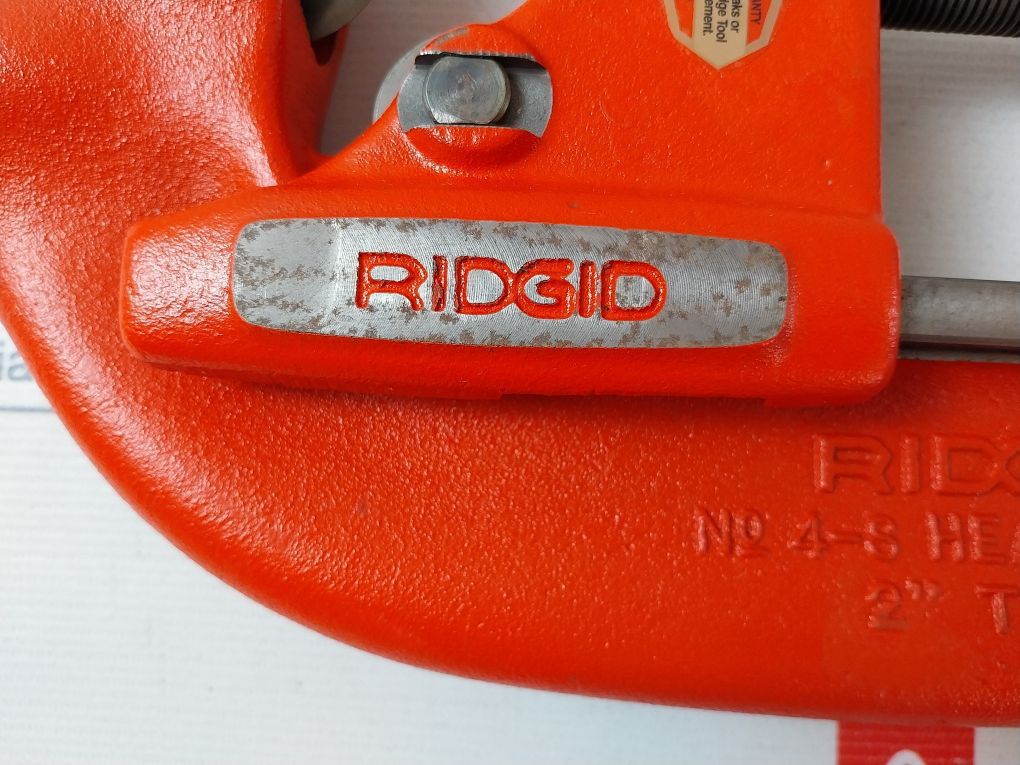 Ridgid 4-s Heavy Duty 2” To 4” Tubing Cutter Wheel