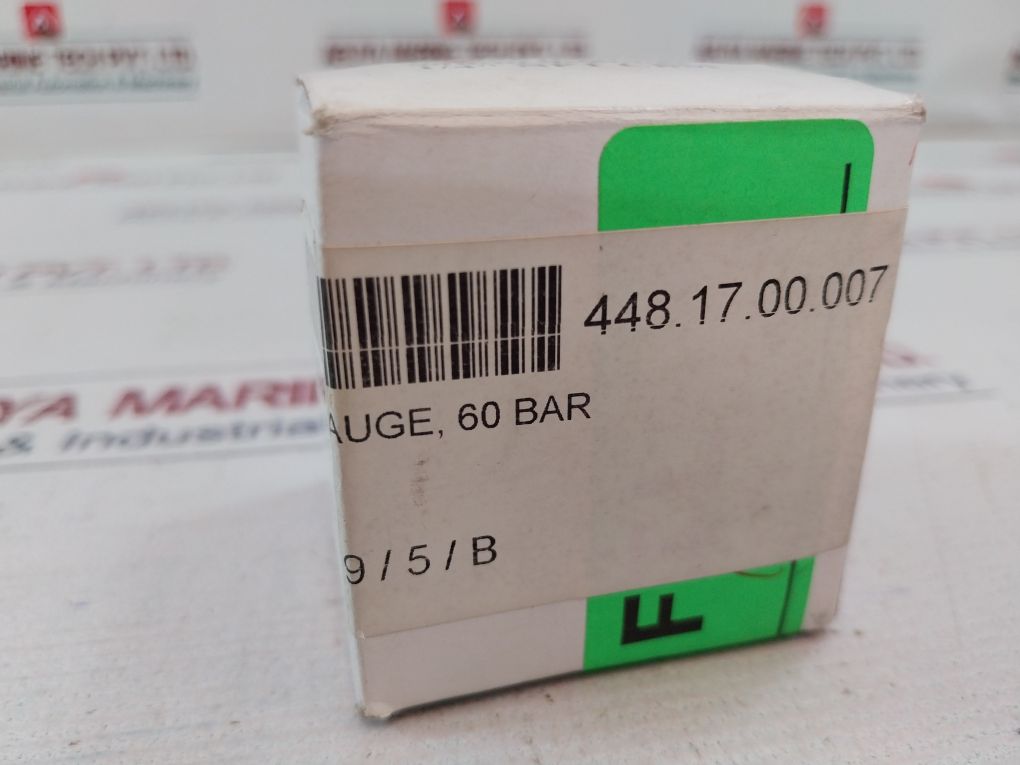 Ridgid 51222 Pressure Gauge 0-60 Bar