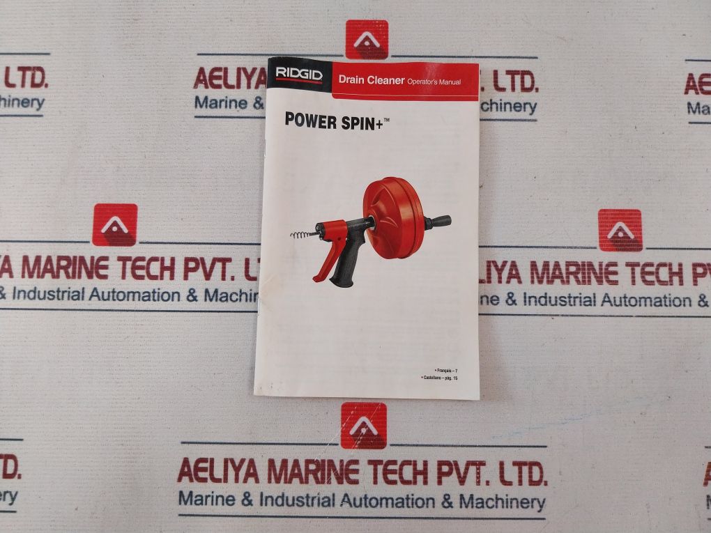 Ridgid 57043 Power Spin+Drain Cleaner 