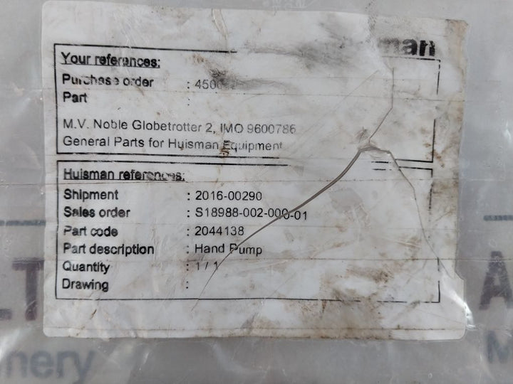 Rijkers Hydraulics Pmi.12.Prv