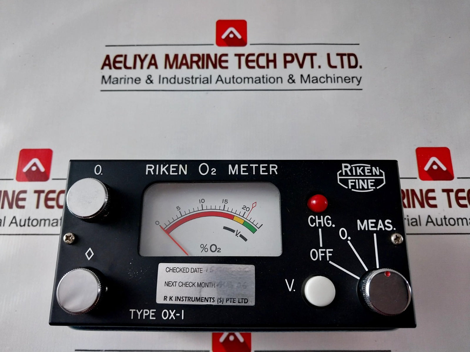 Riken Fine Ox-1 O2 Meter