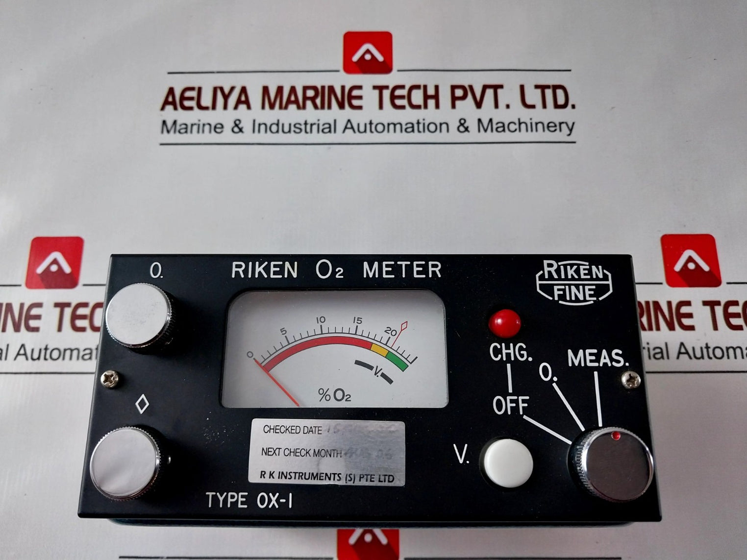 Riken Fine Ox-1 O2 Meter