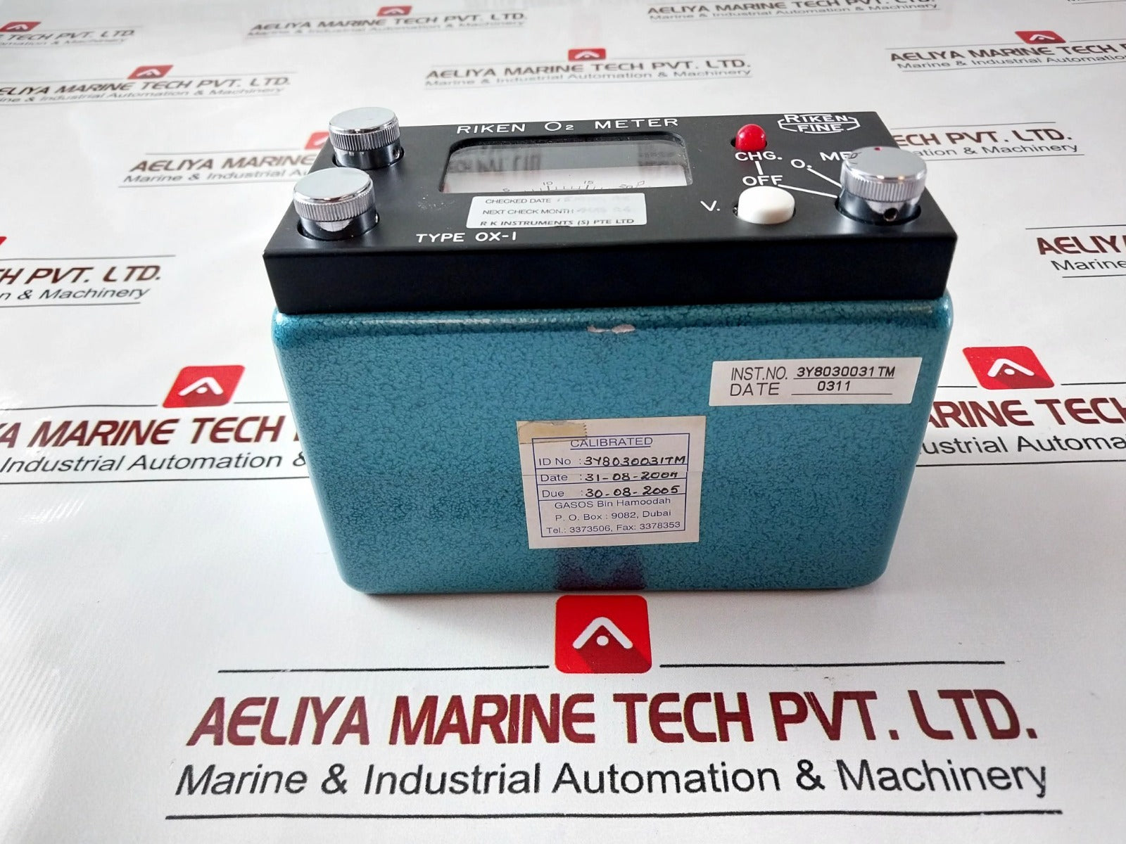 Riken Fine Ox-1 O2 Meter