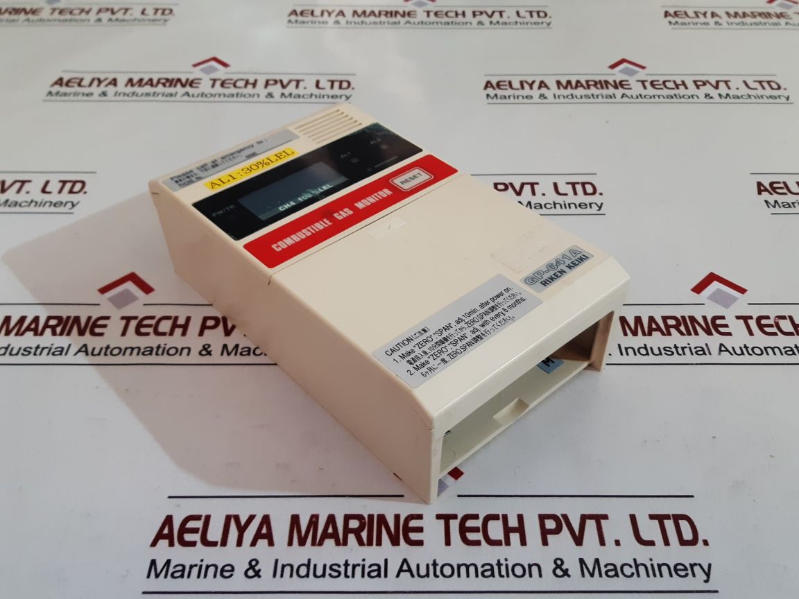 Riken Keiki Gp-641A Combustible Gas Monitor