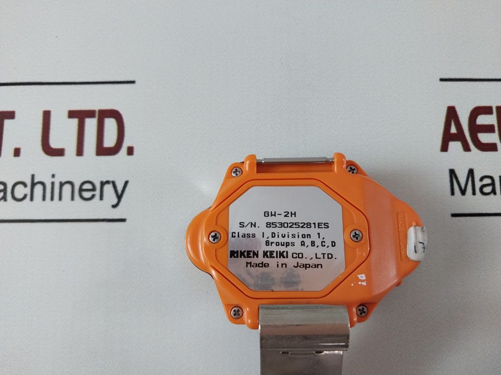Riken Keiki Gw-2H Single Gas Personal Monitor H2S