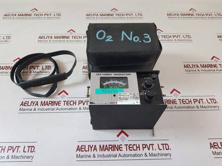 Riken Keiki Ox-227 Oxygen Monitor
