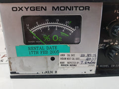 Riken Keiki Ox-227 Oxygen Monitor Dc4.5V