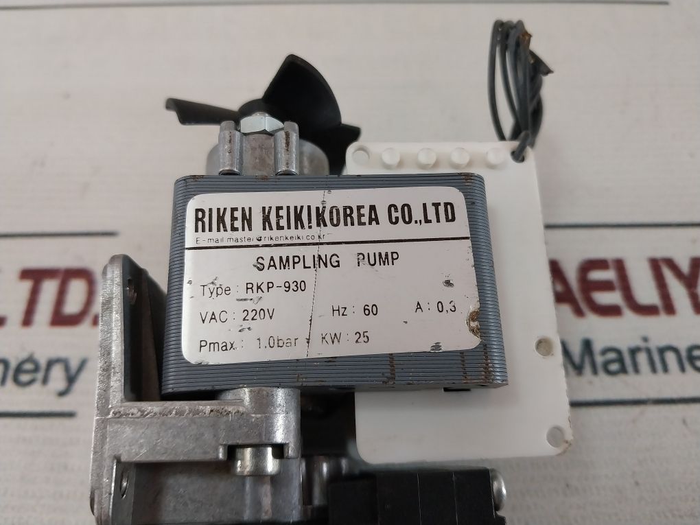 Riken Keiki Rkp- 930 Sampling Pump