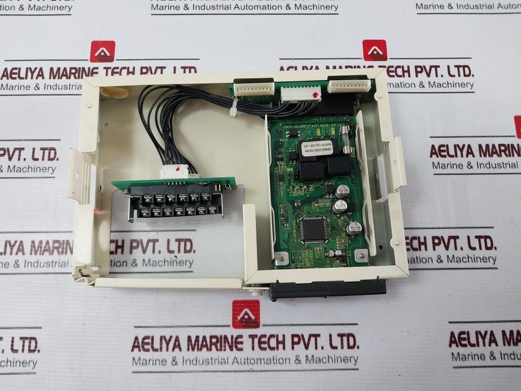 Riken Keiki Rm-590 Gas Monitoring System Channel 8V