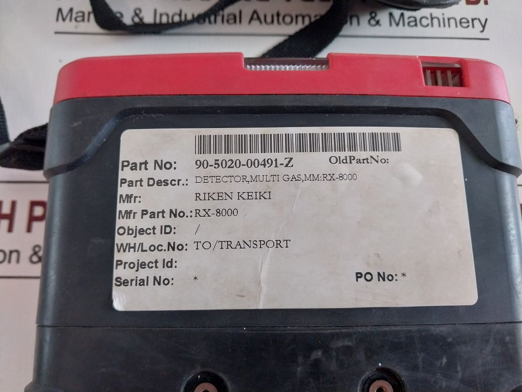 Riken Keiki Rx-8000 Gas Detector