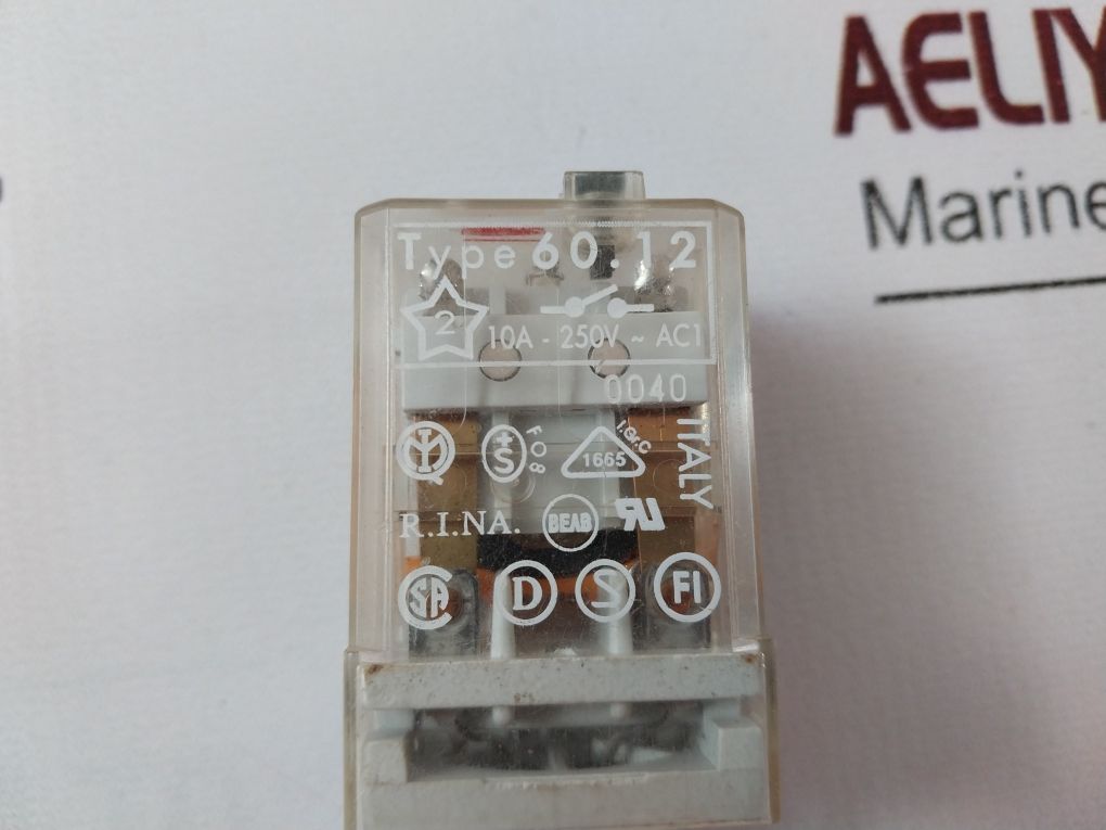 Rina 60.12 Relay 10A-250V~Ac1