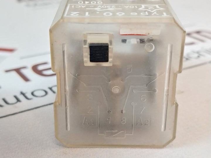 Rina 60.12 Relay 10A-250V~Ac1