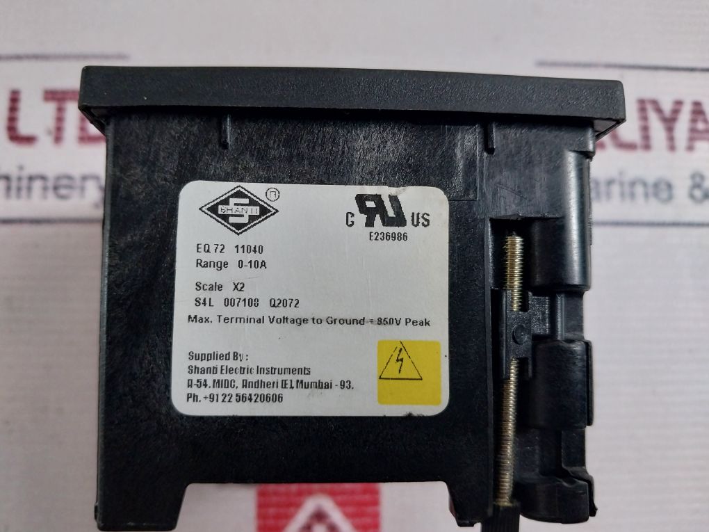 Rishabh Eq72 Ammeter 0-10/ 20A