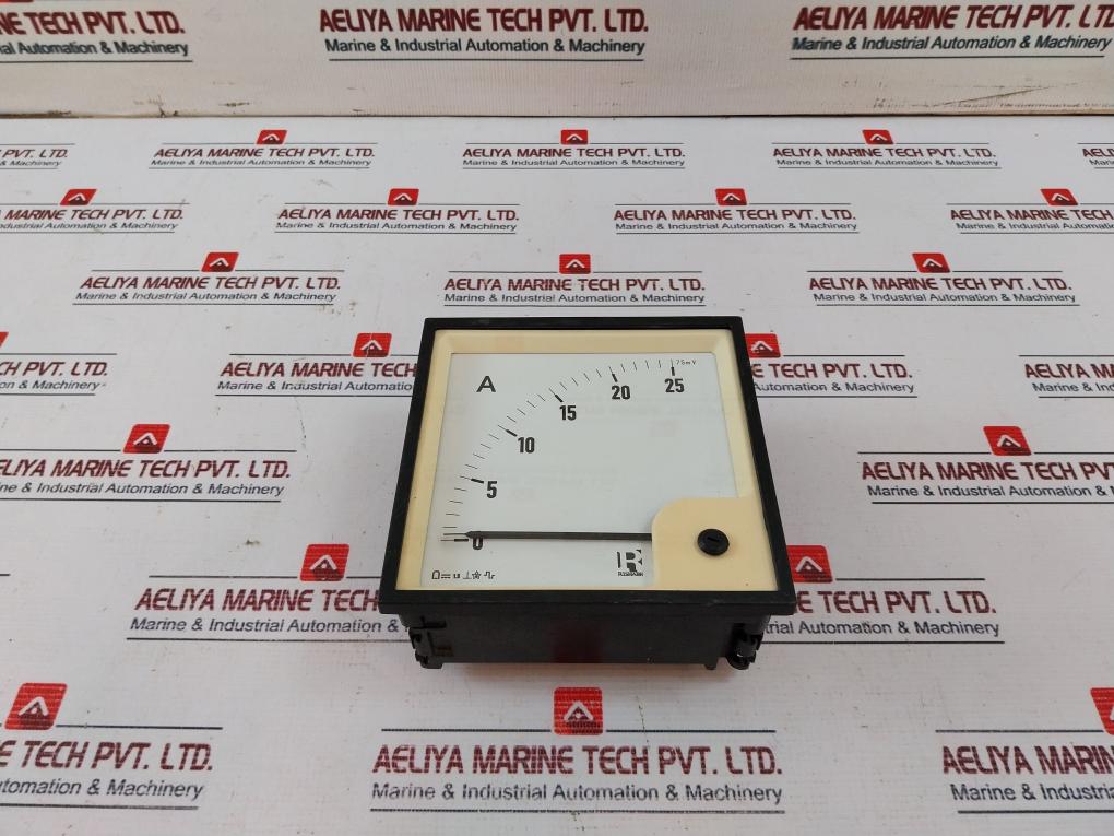 Rishabh Pq 144 Analog Ammeter 0-25 A