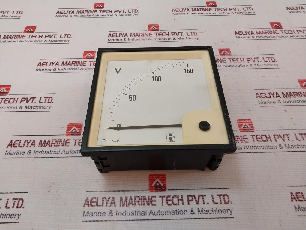 Rishabh Pq 144 Analog Volt Meter 0-150V