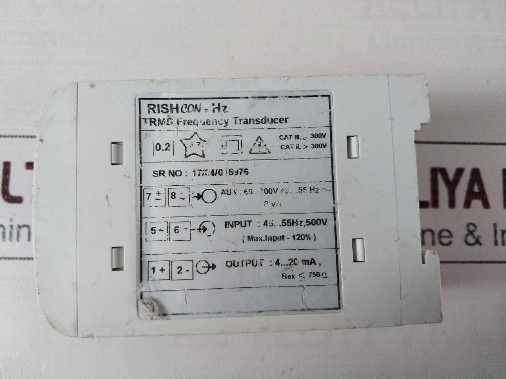 Rishabh Rish Con-hz Trms Frequency Transducer