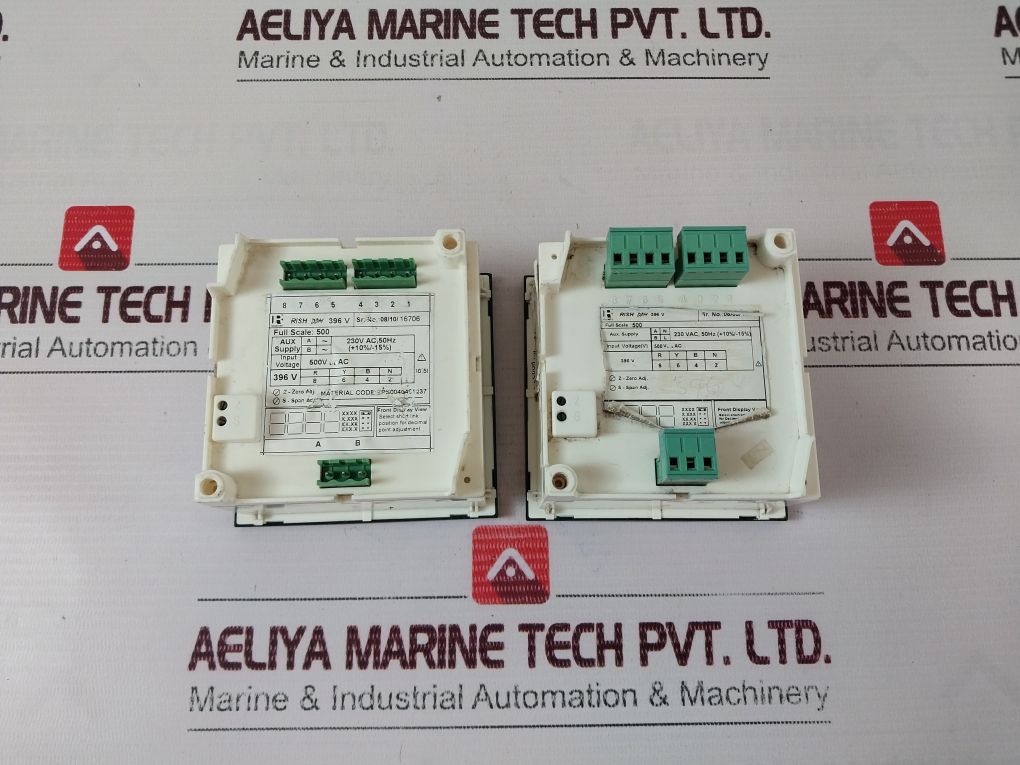 Rishabh Rish Dpm 396V Digital Panel Meter 50Hz