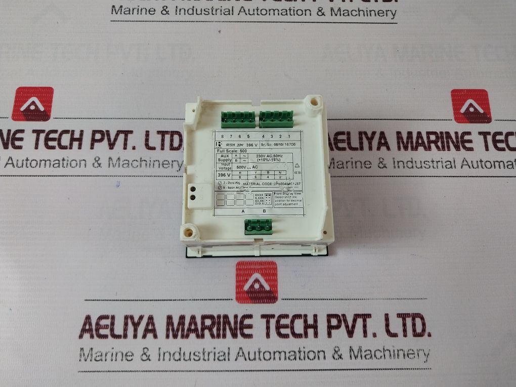 Rishabh Rish Dpm 396V Digital Panel Meter 50Hz