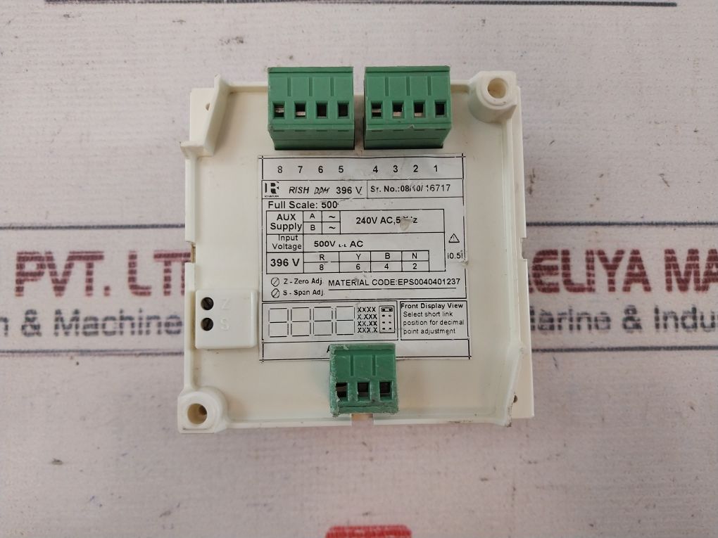 Rishabh Rish Dpm 396V Digital Panel Meter