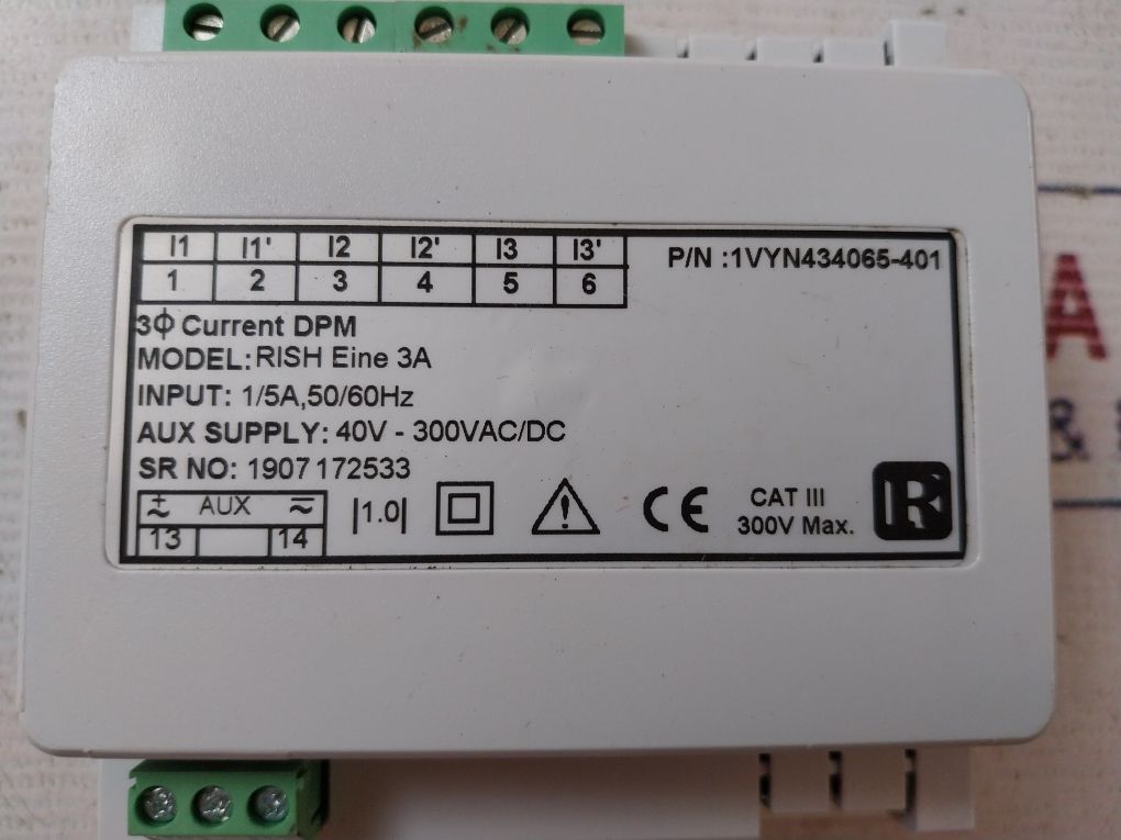 Rishabh Rish Eine 3A Digital Multimeter