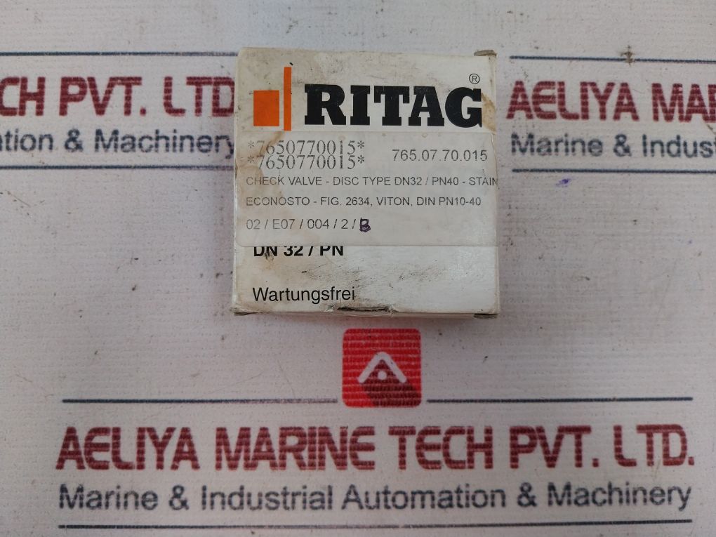 Ritag Dn32 Pn6-40 Check Valve-disc