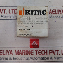 Ritag Dn32 Pn6-40 Check Valve-disc