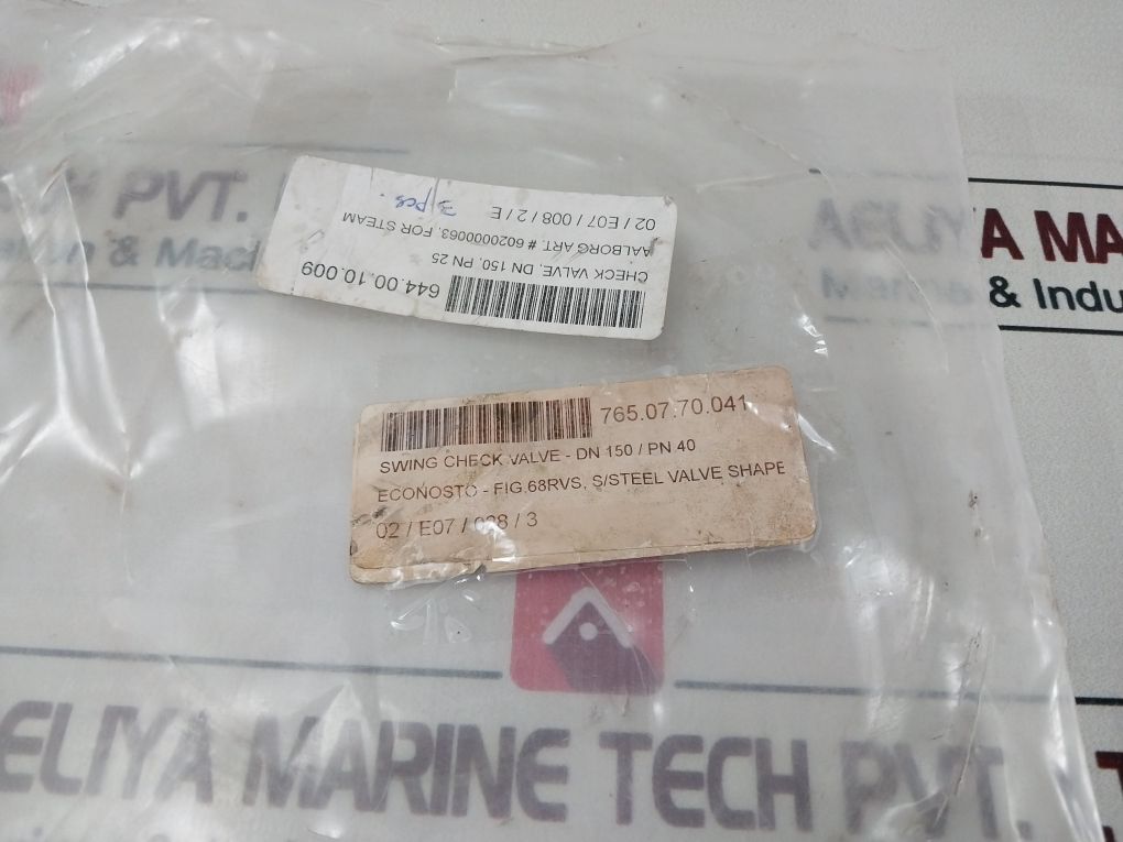 Ritag Zrk-3 Swing Check Valve Dn 150/Pn 40