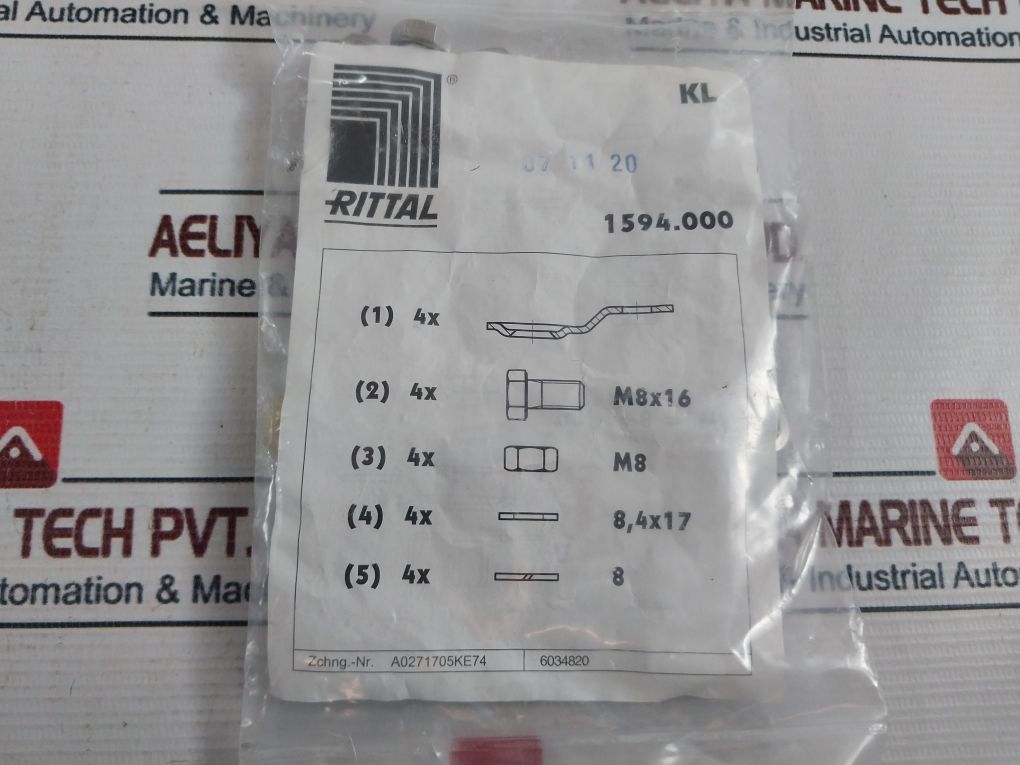 Rittal 1594.000 Mounting Bracket 6034820 Kit