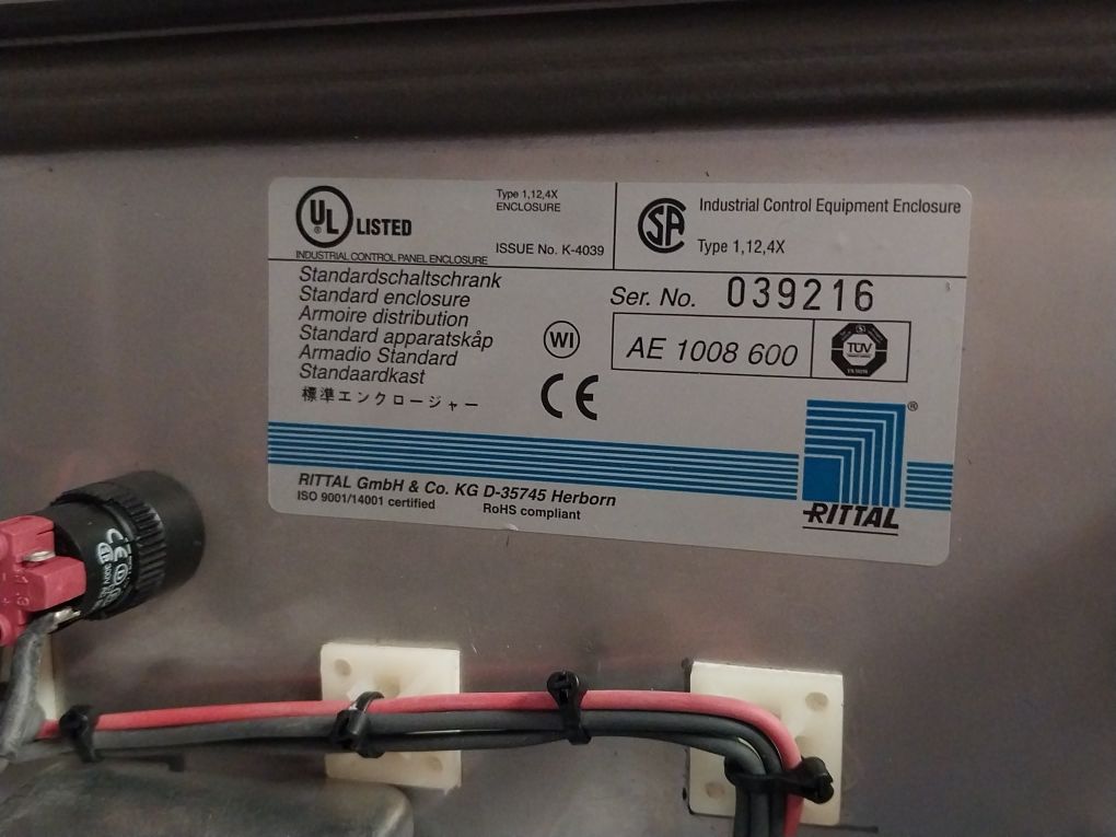 Rittal Ae1008600,702043/88-888-000-22/210 ,Oxy 3690 Mp,Ggo 370 Panel