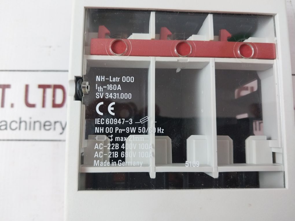 Rittal Nh-latr 000 Fuse Switch Sv 3431.000