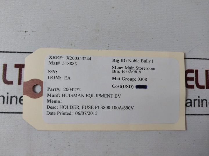 Rittal Nh-latr 000 Fuse Switch Sv 3431.000