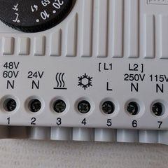 Rittal Sk3110000 Temperature Regulator Thermostat 114054-3110 Rev F