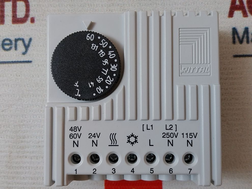Rittal Sk3110000 Temperature Regulator Thermostat 114054-3110 Rev F