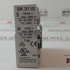 Rittal Sk3110000 Temperature Regulator Thermostat 114054-3110 Rev F