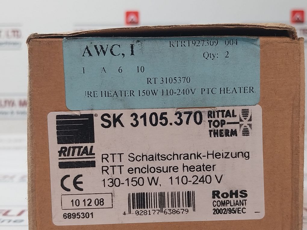 Rittal Sk 3105.370 Heater Element 130-150W