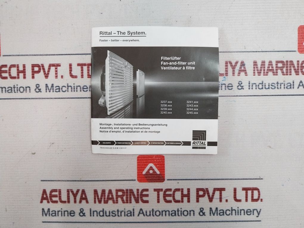 Rittal Sk 3241.100 Fan And Filter Unit