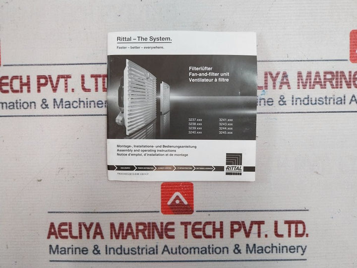 Rittal Sk 3241.100 Fan And Filter Unit
