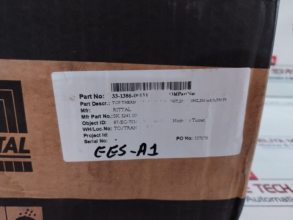 Rittal Sk 3241.100 Fan And Filter Unit