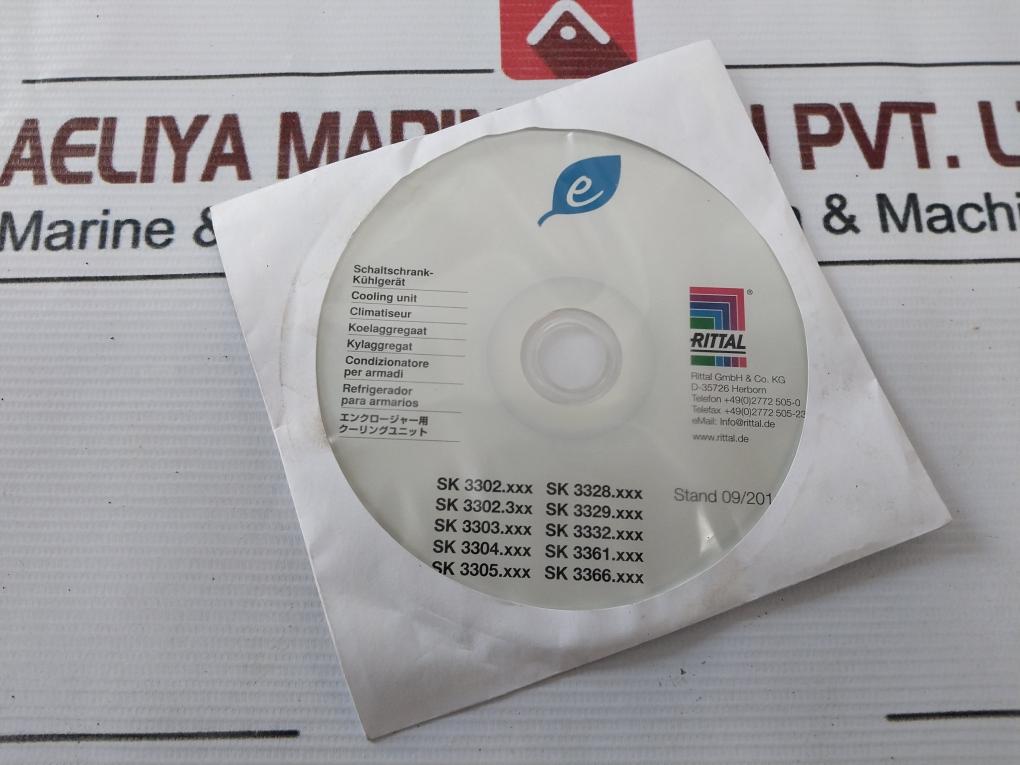 Rittal Sk 3304500 Wall Enclosure Cooling Unit 230V 50/60Hz