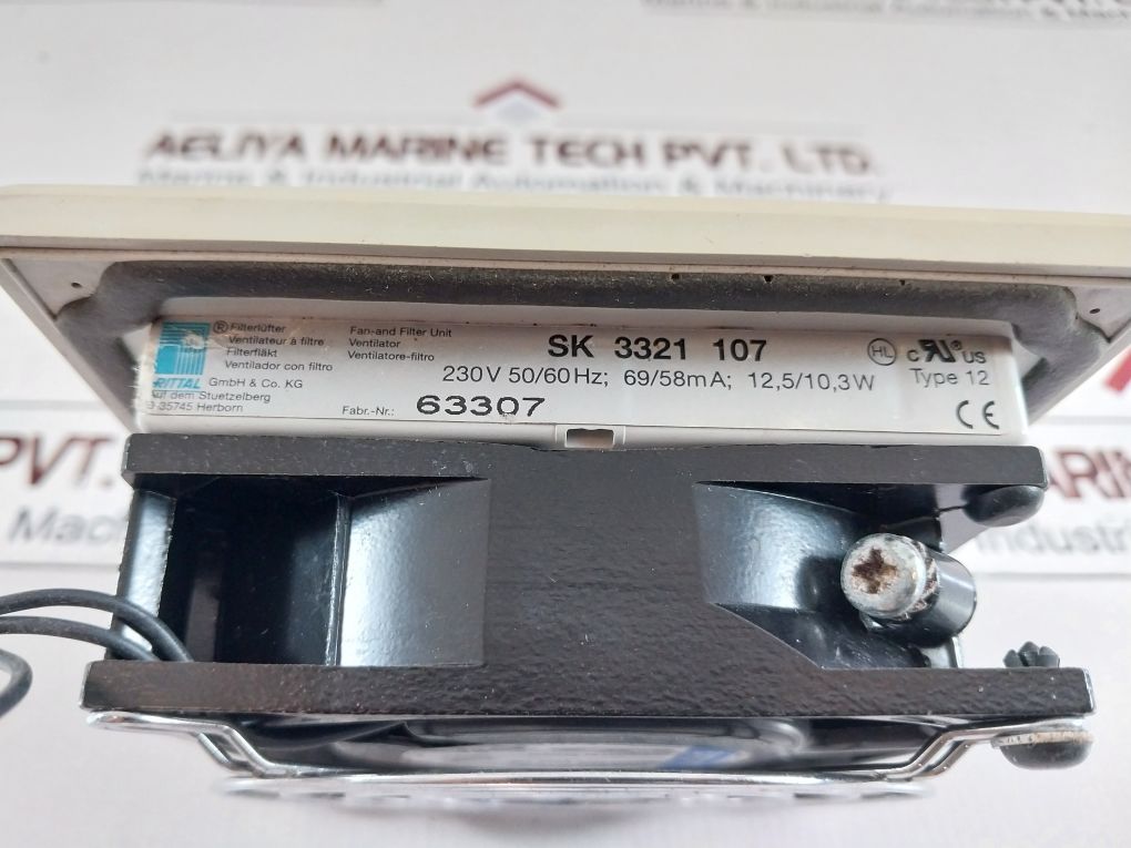 Rittal Sk 3321 107 Fan-and Filter Unit
