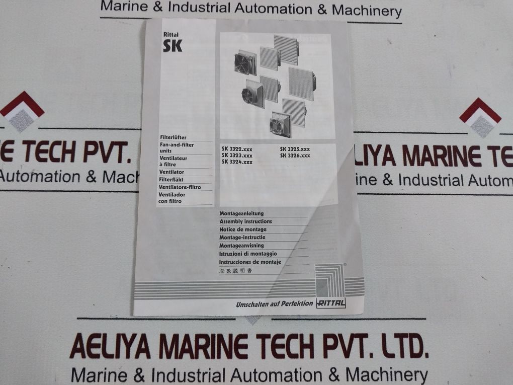 Rittal Sk 3325100/Sk 3152100 Fan-and-filter-unit