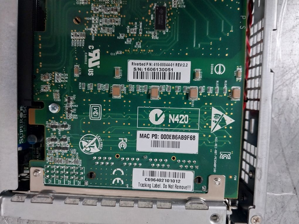 Riverbed Supermicro 410-00044-01 Dual Intel Processor