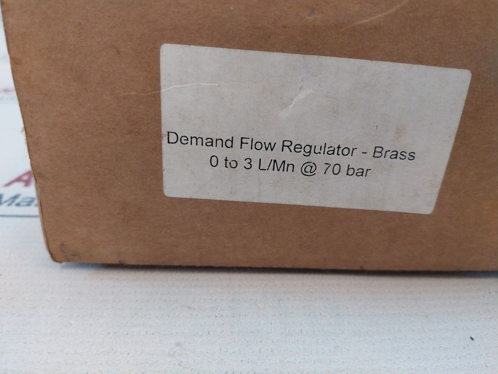 Rk Instruments 0 To 3 L/Mn @ 70 Bar Demand Flow Regulator-brass
