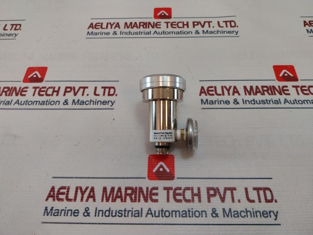 Rk Instruments 0 To 3 L/Mn @ 70 Bar Demand Flow Regulator-brass