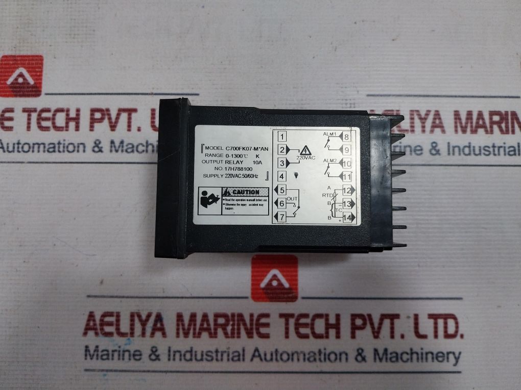 Rkc C700Fk07-m*An Temperature Controller 220Vac