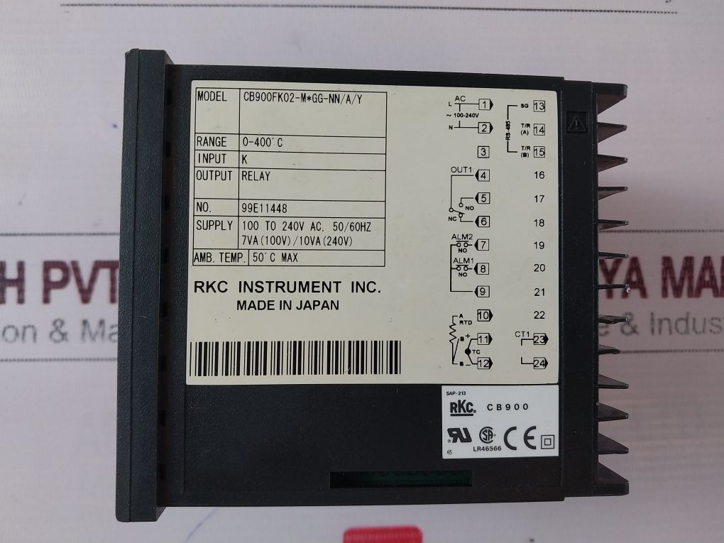 Rkc Cb900Fk02-m*Gg-nn/A/Y Temperature Controller