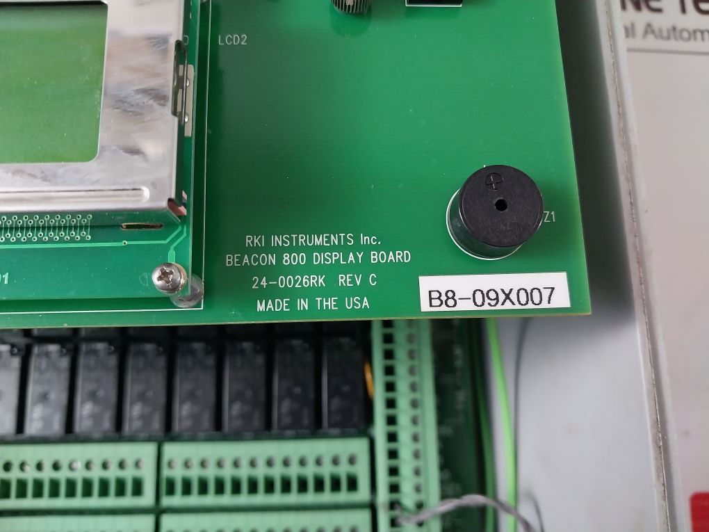 Rki Instruments Beacon 800 8-channel Oxygen Gas Monitor Controller