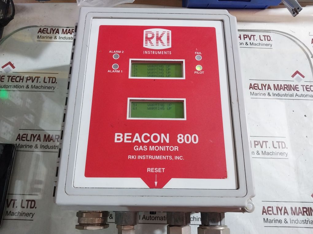 Rki Instruments Beacon 800 8-channel Oxygen Gas Monitor Controller
